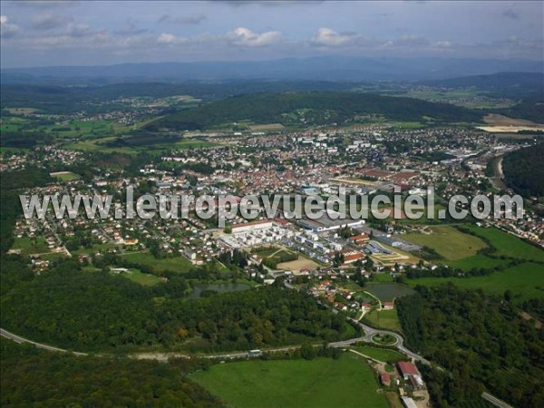 Photo aérienne de Hricourt