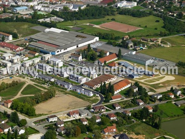 Photo aérienne de Hricourt