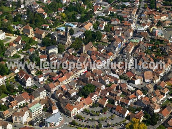 Photo aérienne de Hricourt