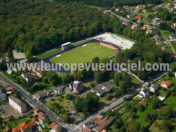 Photo aérienne de Héricourt
