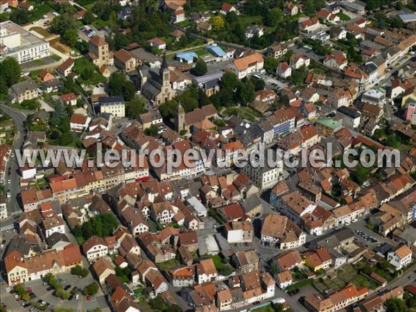 Photo aérienne de Héricourt