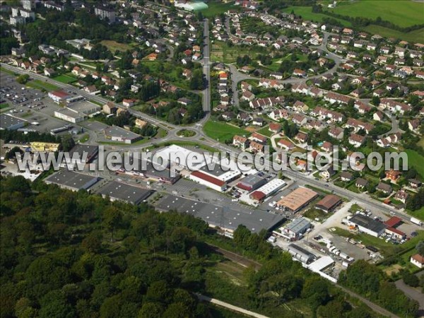Photo aérienne de Héricourt