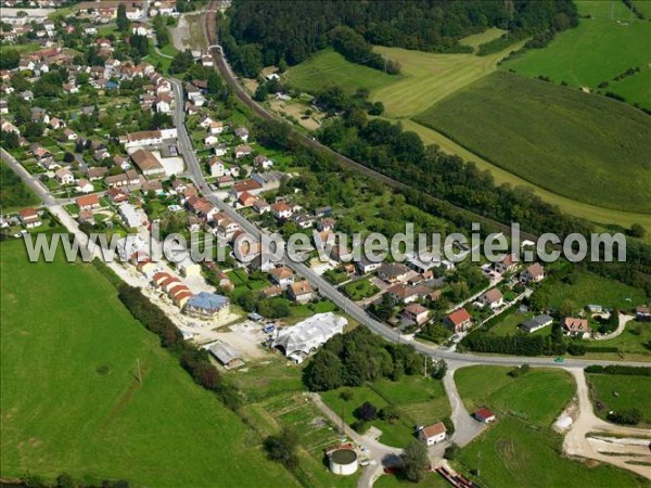 Photo aérienne de Hricourt