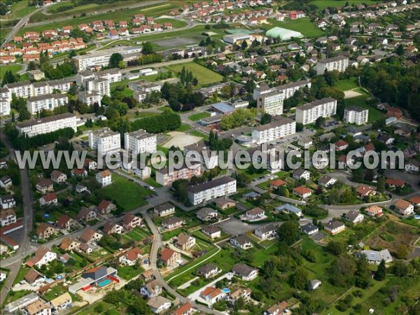 Photo aérienne de Hricourt