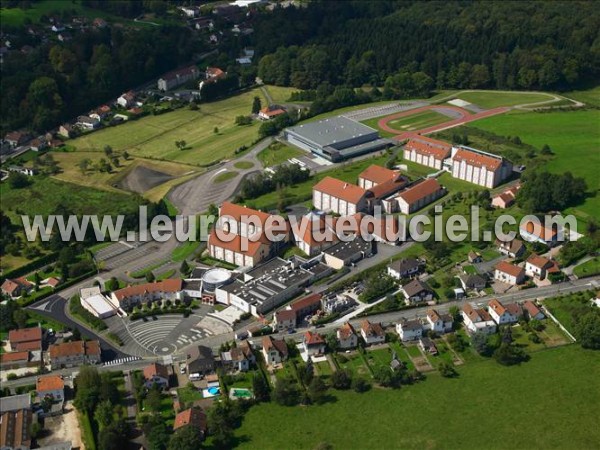 Photo aérienne de Luxeuil-les-Bains