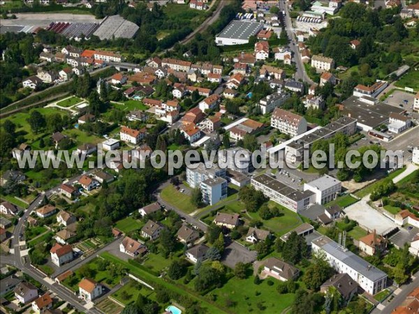 Photo aérienne de Luxeuil-les-Bains