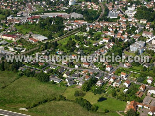 Photo aérienne de Luxeuil-les-Bains