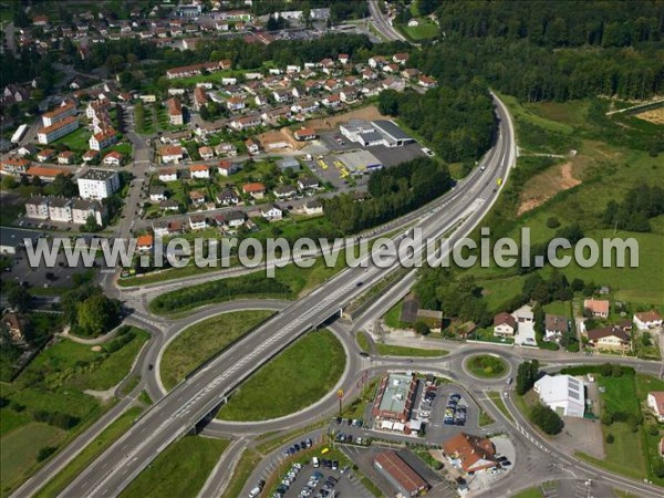 Photo aérienne de Luxeuil-les-Bains