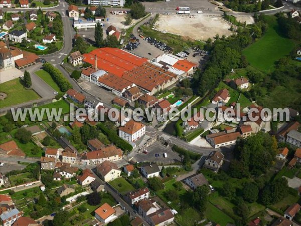 Photo aérienne de Luxeuil-les-Bains