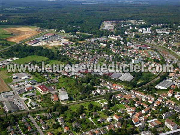 Photo aérienne de Luxeuil-les-Bains