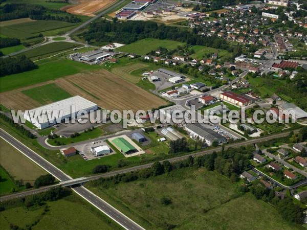 Photo aérienne de Luxeuil-les-Bains