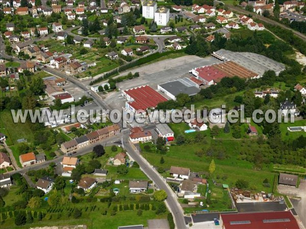 Photo aérienne de Luxeuil-les-Bains