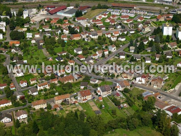 Photo aérienne de Luxeuil-les-Bains