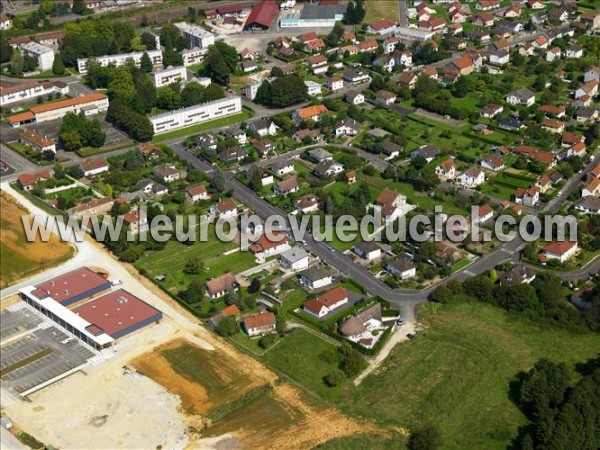 Photo aérienne de Luxeuil-les-Bains