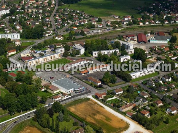 Photo aérienne de Luxeuil-les-Bains