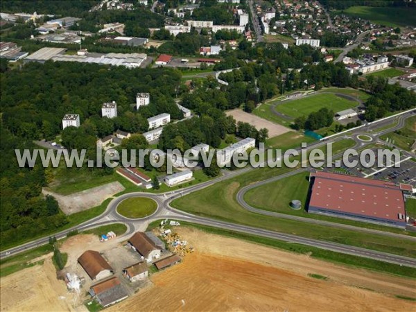 Photo aérienne de Luxeuil-les-Bains