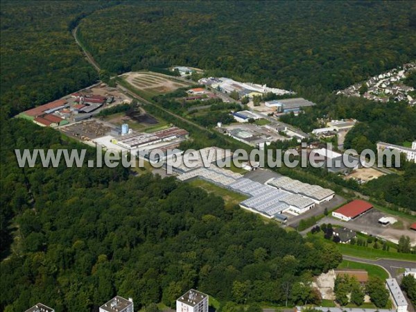 Photo aérienne de Luxeuil-les-Bains