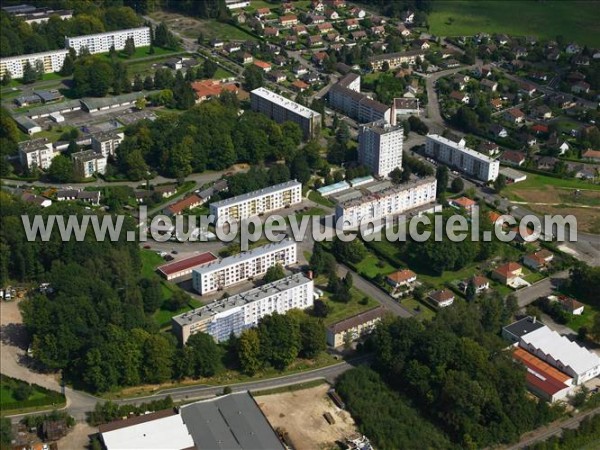 Photo aérienne de Luxeuil-les-Bains