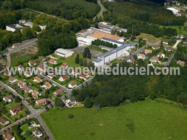 Photo aérienne de Luxeuil-les-Bains