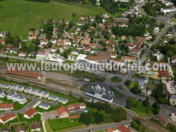 Photo aérienne de Luxeuil-les-Bains