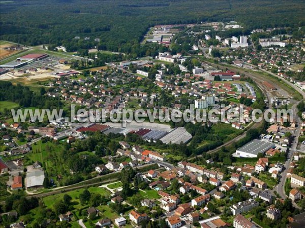 Photo aérienne de Luxeuil-les-Bains