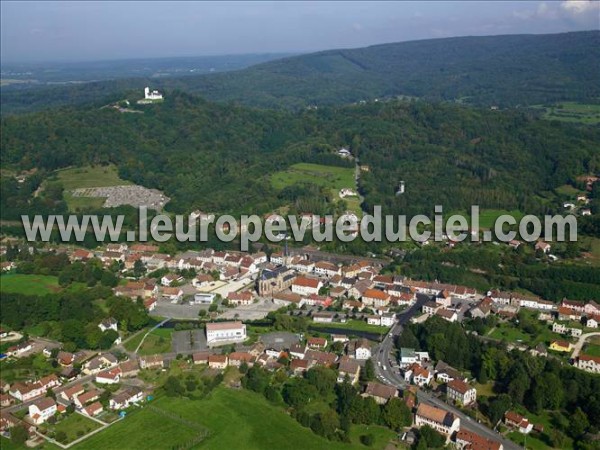 Photo aérienne de Ronchamp