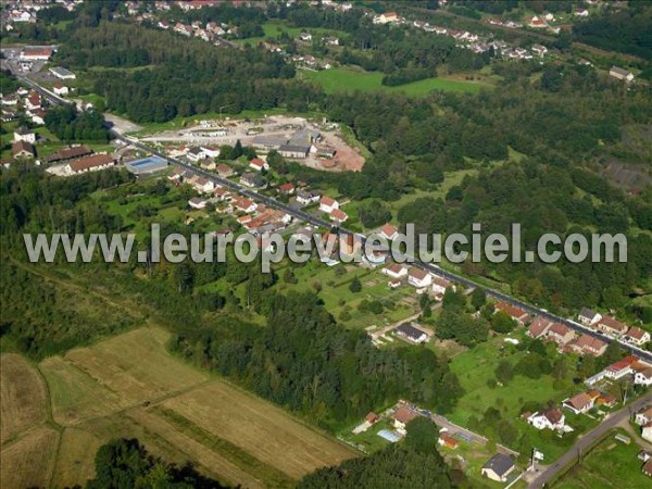 Photo aérienne de Ronchamp