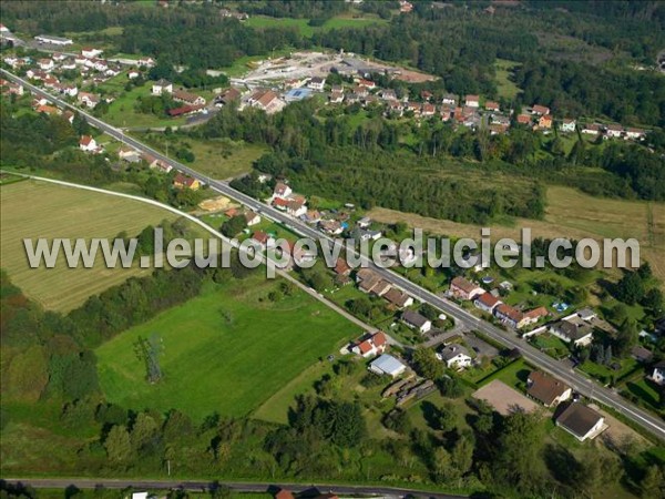 Photo aérienne de Ronchamp