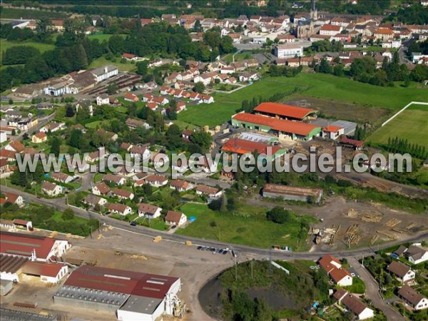 Photo aérienne de Ronchamp