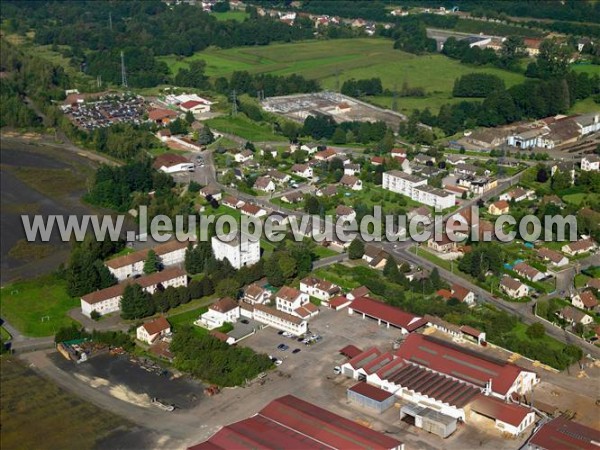 Photo aérienne de Ronchamp