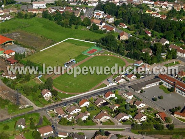 Photo aérienne de Ronchamp