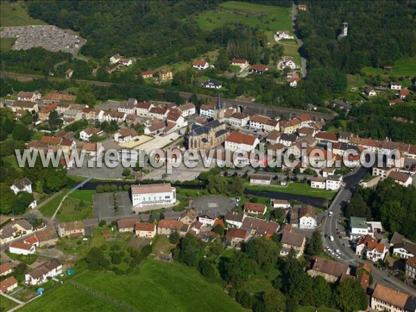 Photo aérienne de Ronchamp