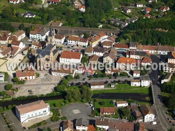 Photo aérienne de Ronchamp