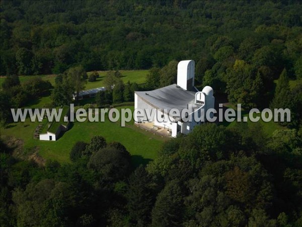 Photo aérienne de Ronchamp