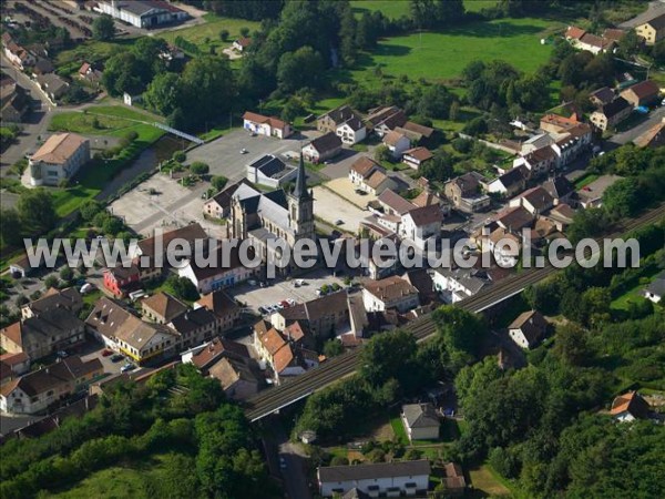 Photo aérienne de Ronchamp