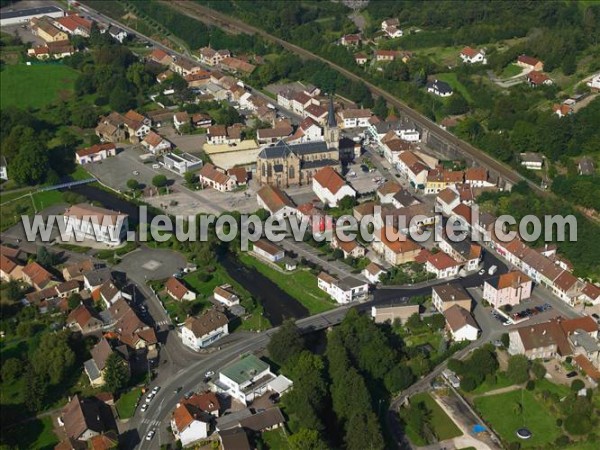 Photo aérienne de Ronchamp