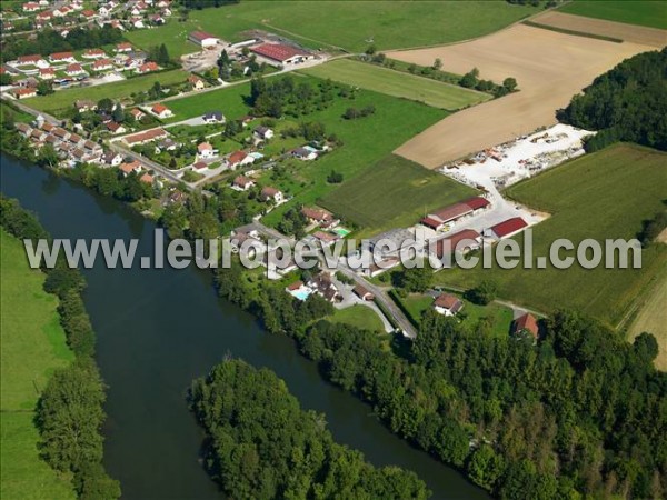 Photo aérienne de Scey-sur-Sane-et-Saint-Albin