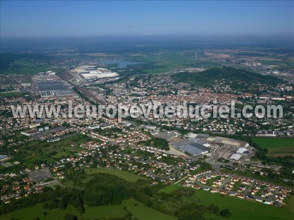 Photo aérienne de Vesoul