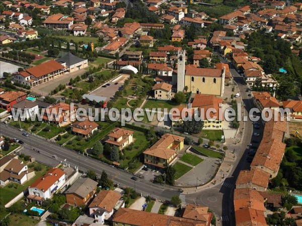 Photo aérienne de Cazzago San Martino