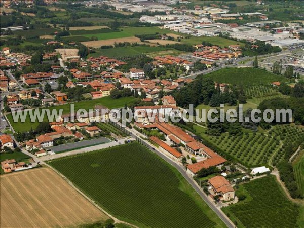 Photo aérienne de Corte Franca