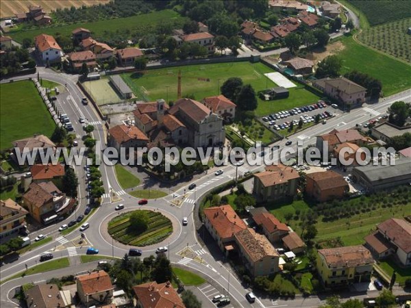 Photo aérienne de Corte Franca