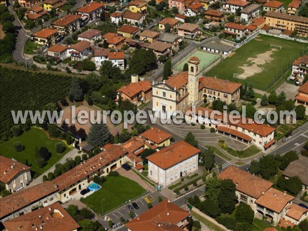 Photo aérienne de Corte Franca