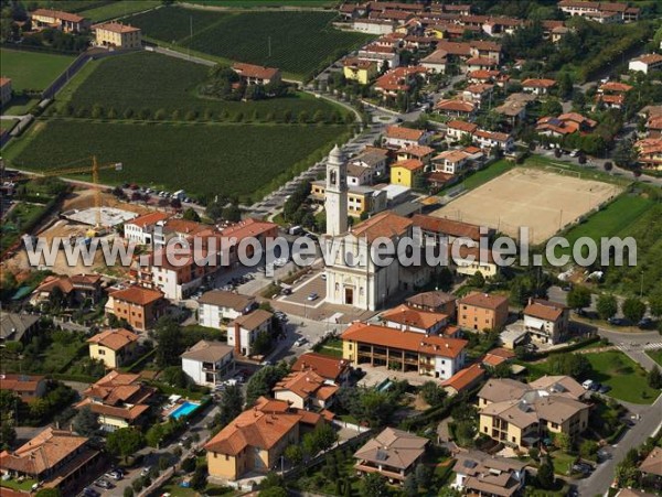 Photo aérienne de Provaglio d'Iseo
