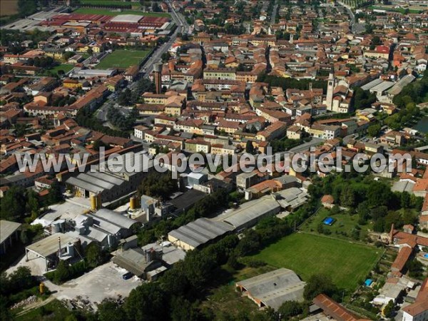 Photo aérienne de Quinzano d'Oglio