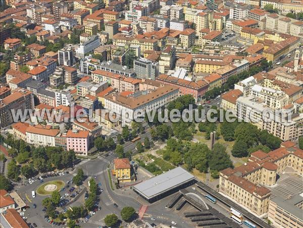 Photo aérienne de Bergamo