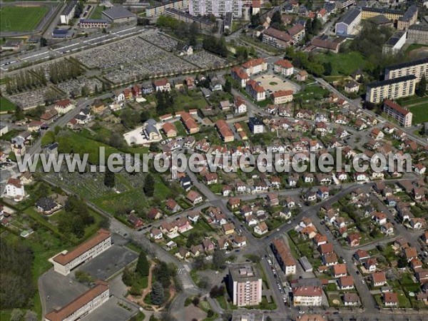 Photo aérienne de Belfort