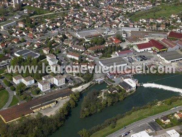 Photo aérienne de Audincourt