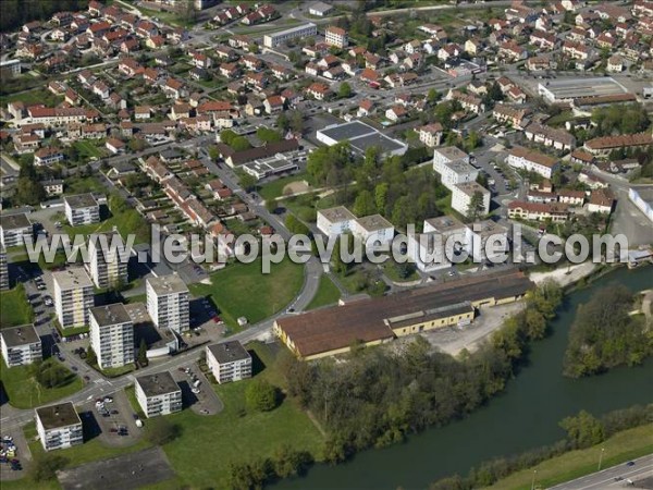 Photo aérienne de Audincourt