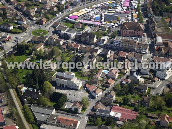 Photo aérienne de Audincourt