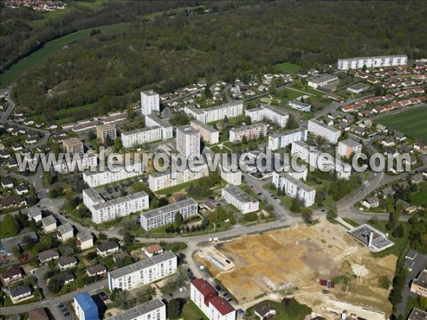 Photo aérienne de Audincourt